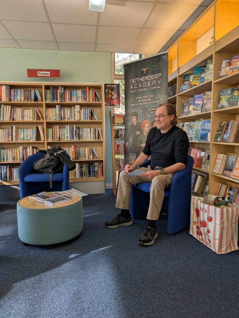 Netherdeep Academy visits Byfleet Library